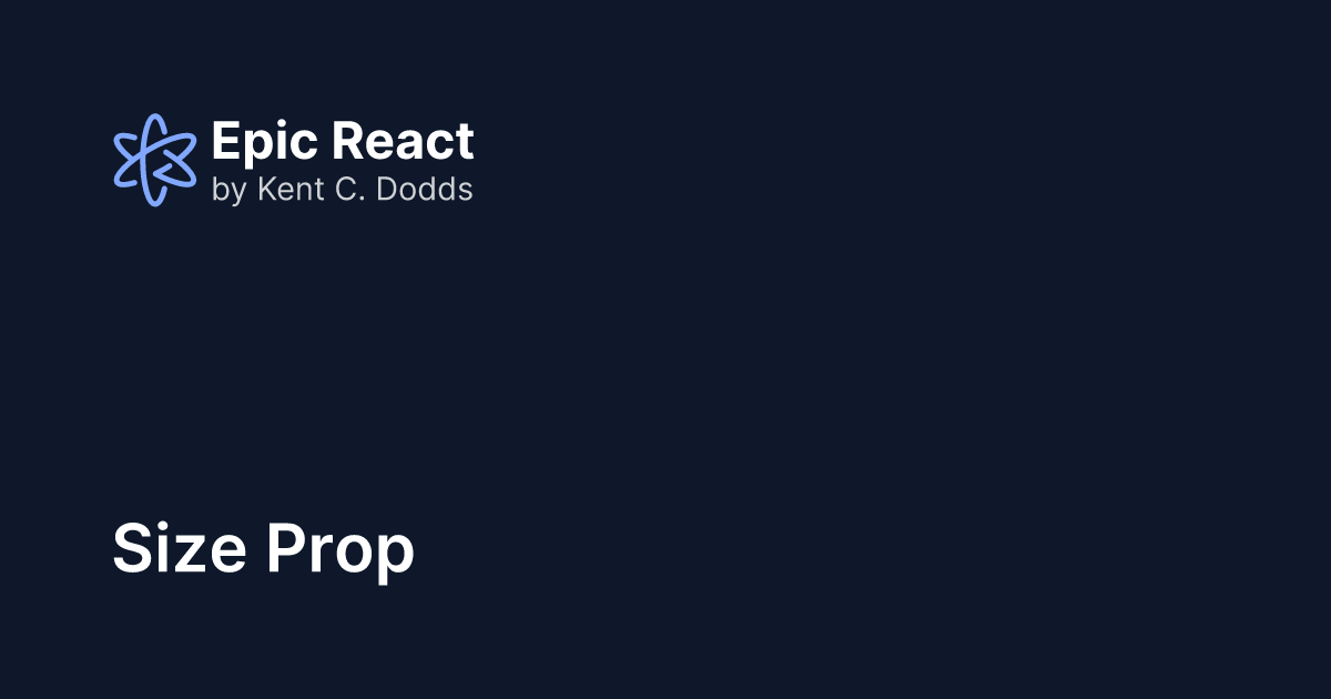 epic react size up